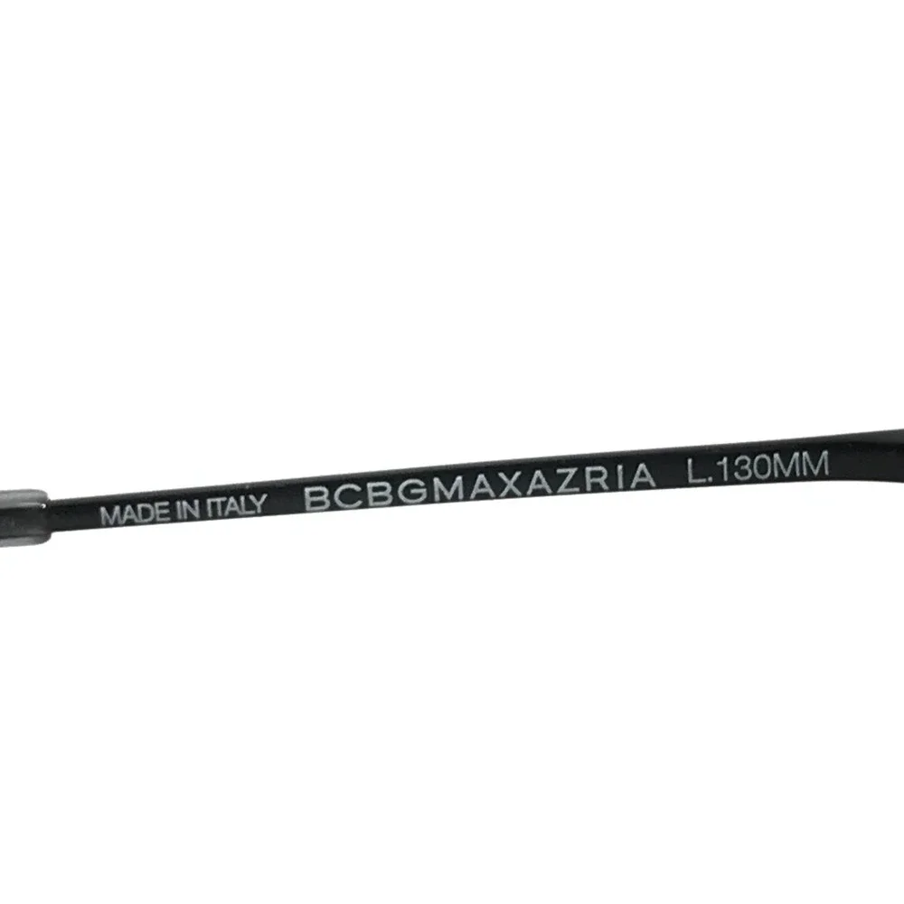 BCBGMAXAZRIA Eyeglasses Frame GALENA BLACK GREY MULTI Cat Eye Full Rim 48-15-130
